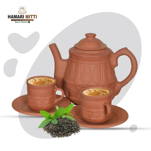 Clay Tea Set