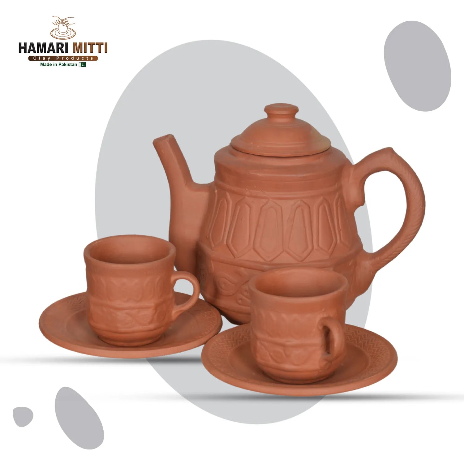 Clay Tea Set