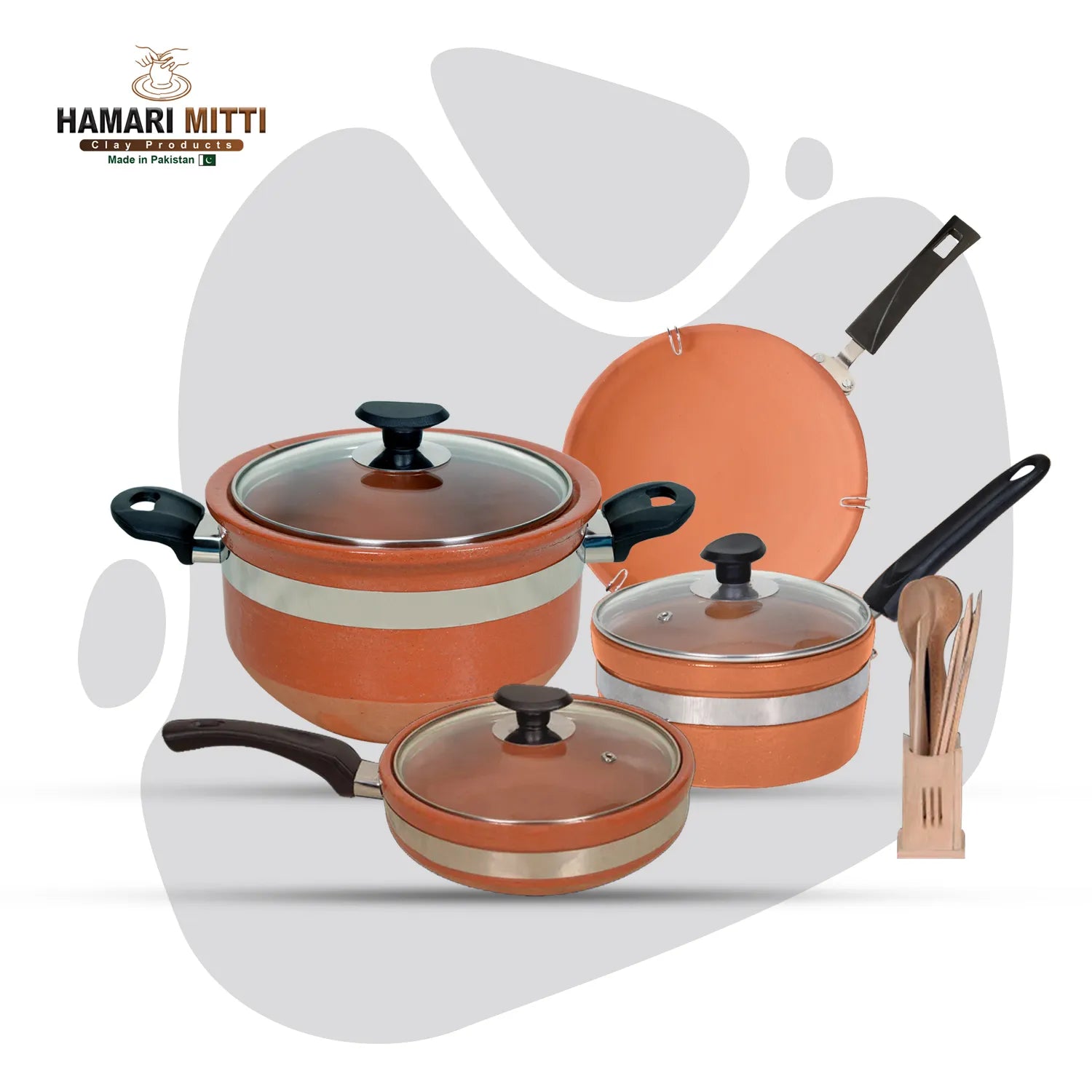 Bronze Cooking Set
