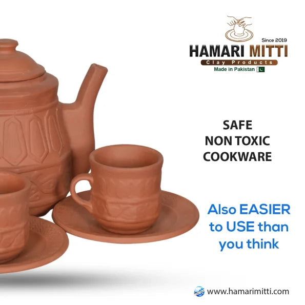 Clay Tea Set