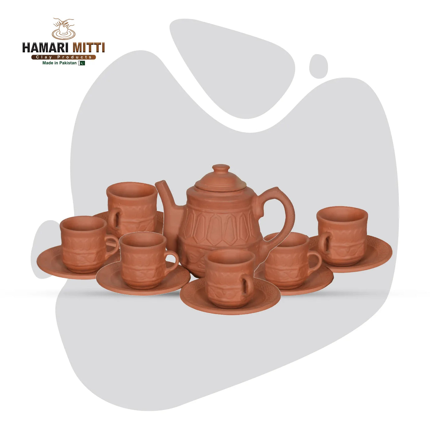 Clay Tea Set