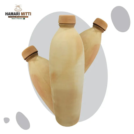Handcrafted Clay Water Bottle 1000ml