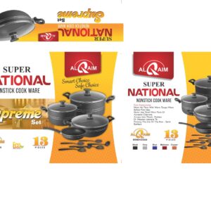 Supreme 13 Pieces Value Pack Non Stick Set